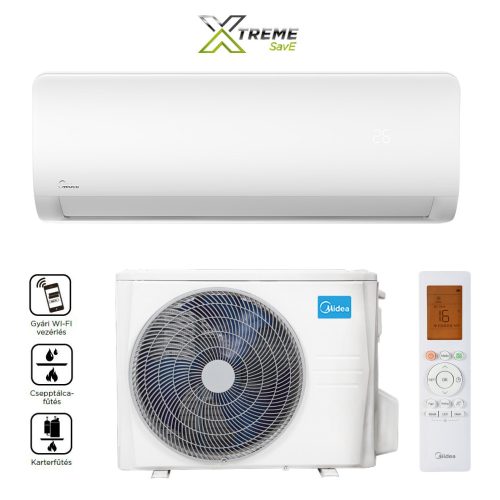 Midea Xtreme Save oldalfali split 2,6 kw